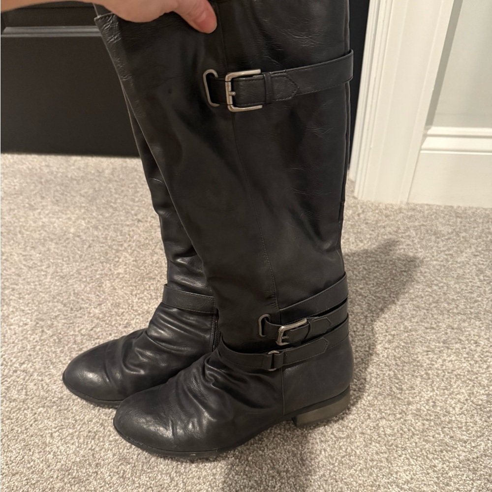 Women’s diba knee high black boots. Size 8.5 8 1/2 - Picture 4 of 6